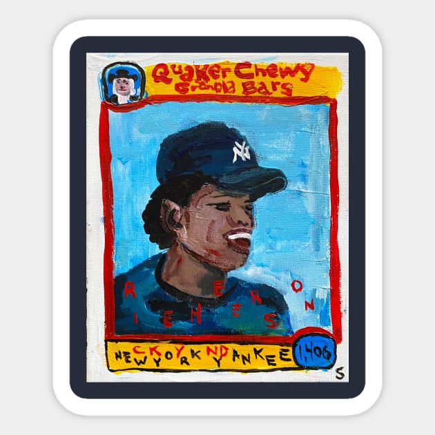 Rickey Henderson - Rickey Henderson - Sticker | TeePublic